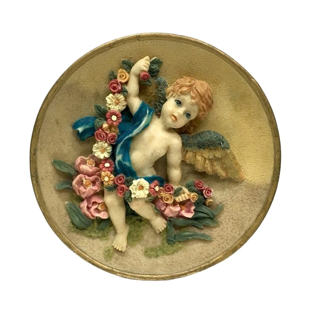 Vintage Angel Decorative Plate